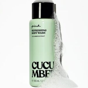 PINK Victoria's Secret Refreshing Body Wash - Cuxumber